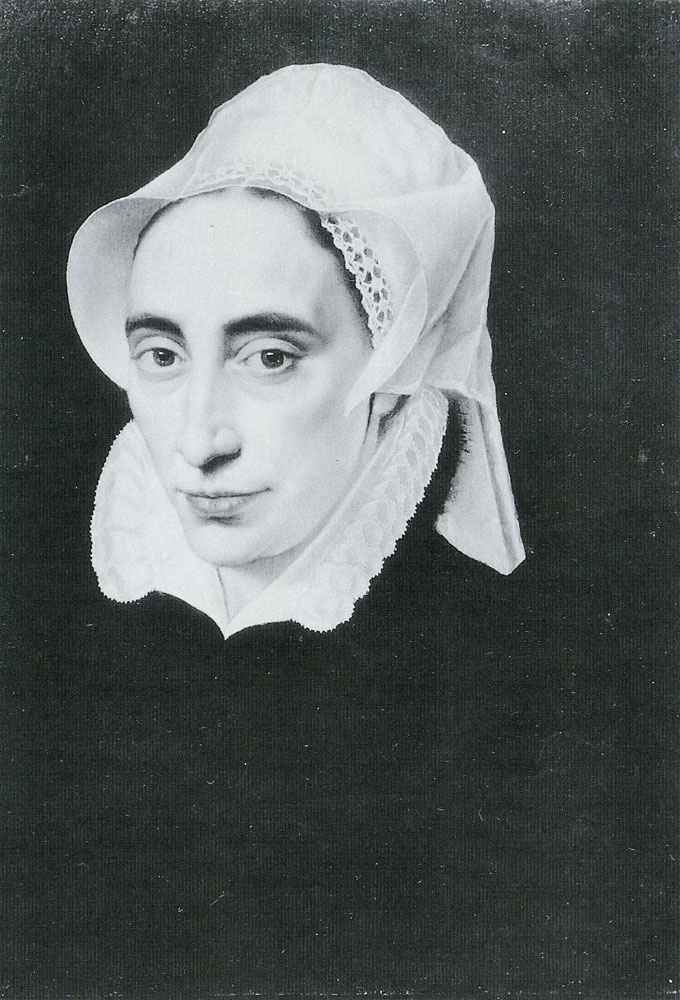 Adriaen Thomasz. Key - Bust Portrait of Maria de Deckere