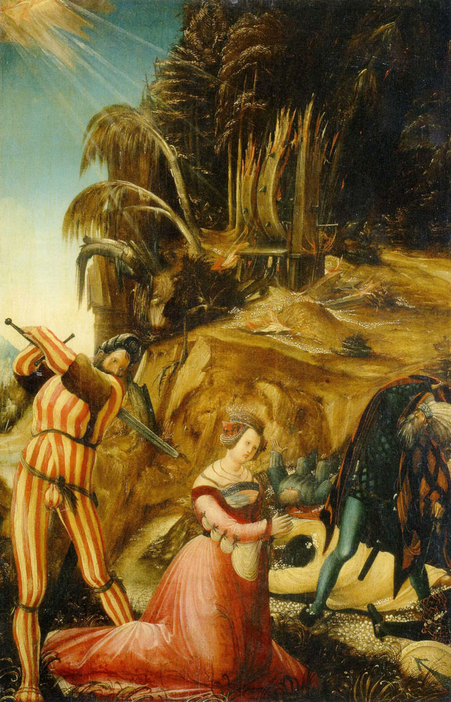 Attributed to Albrecht Altdorfer - The Beheading of St. Catherine