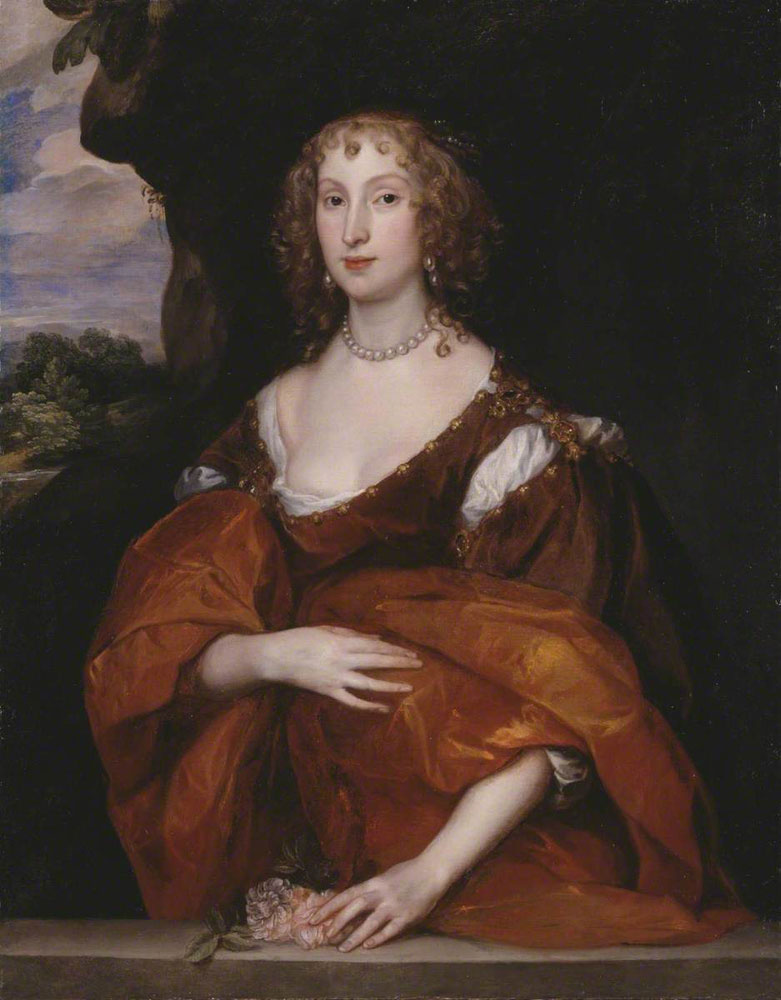 Anthony van Dyck - Portrait of Mary Hill, Lady Killigrew