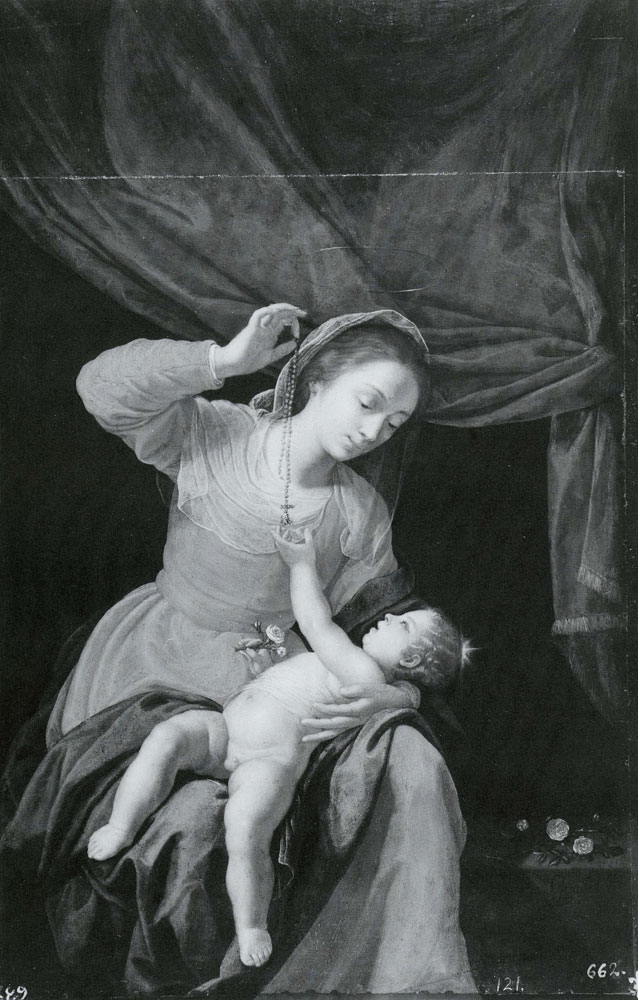 Artemisia Gentileschi - Madonna and Child