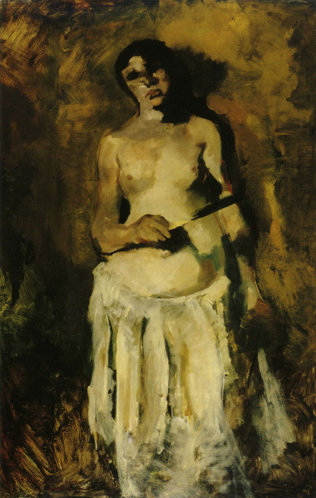 George Hendrik Breitner - Standing Semi-Nude