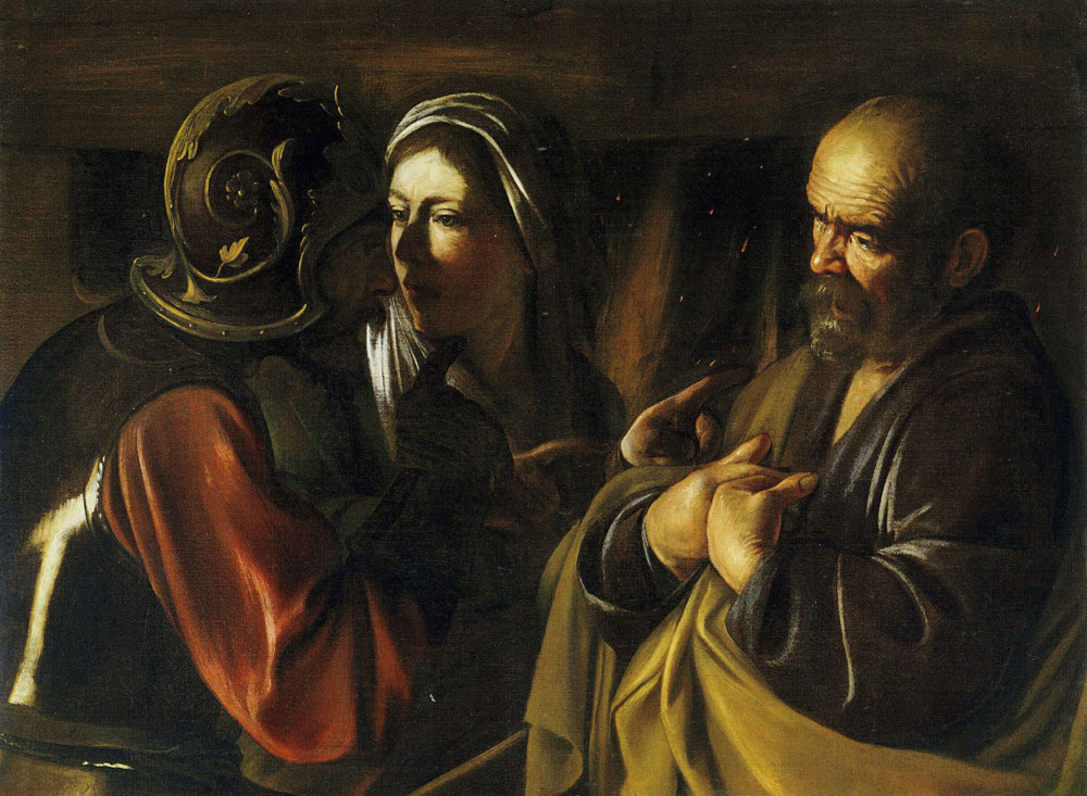 Caravaggio - The Denial of St Peter