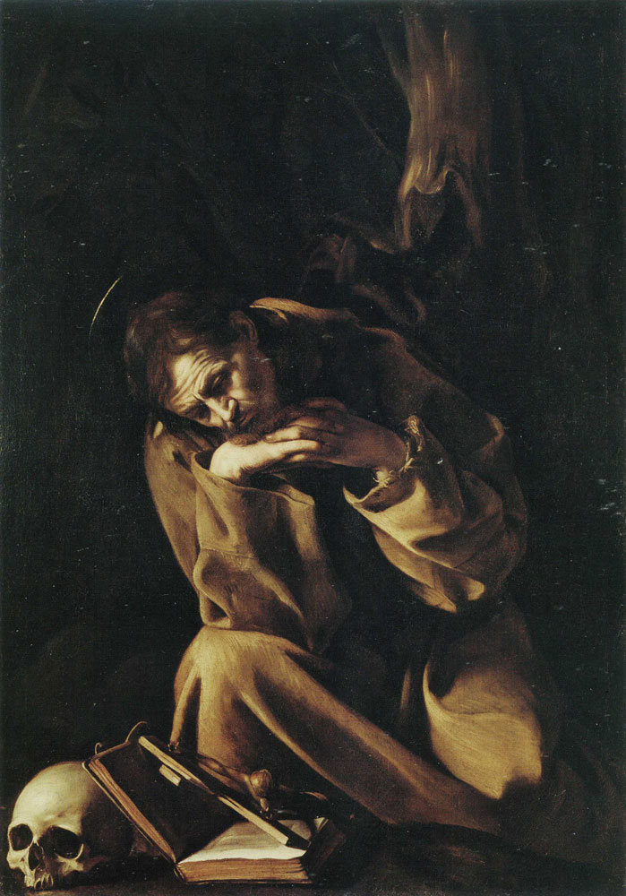 Caravaggio - St Francis in Prayer
