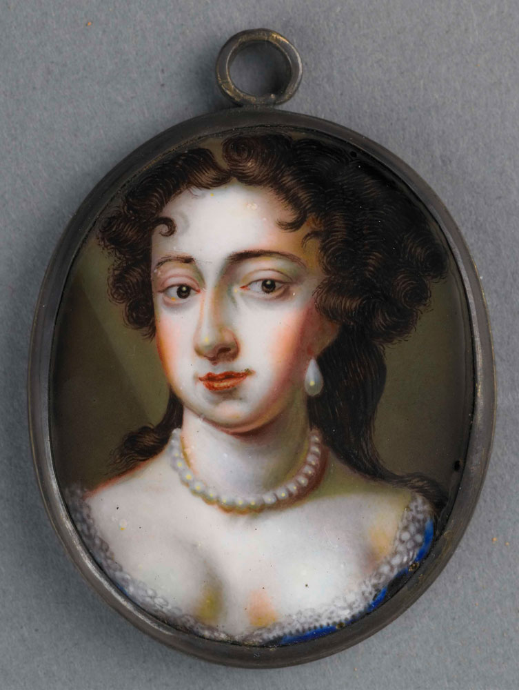 Circle of Charles Boit - Portrait of Mary Stuart (1662-95). Wife of William III