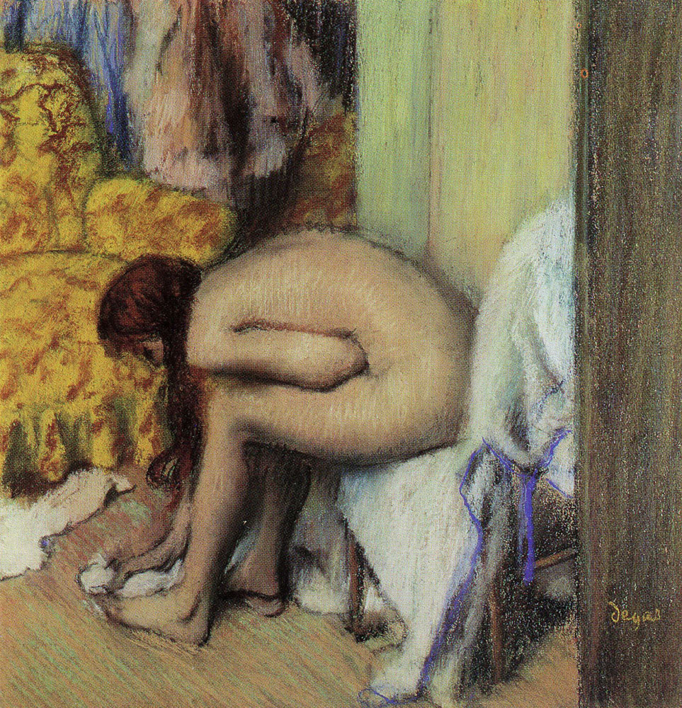 Edgar Degas - Nude Wiping Her Front