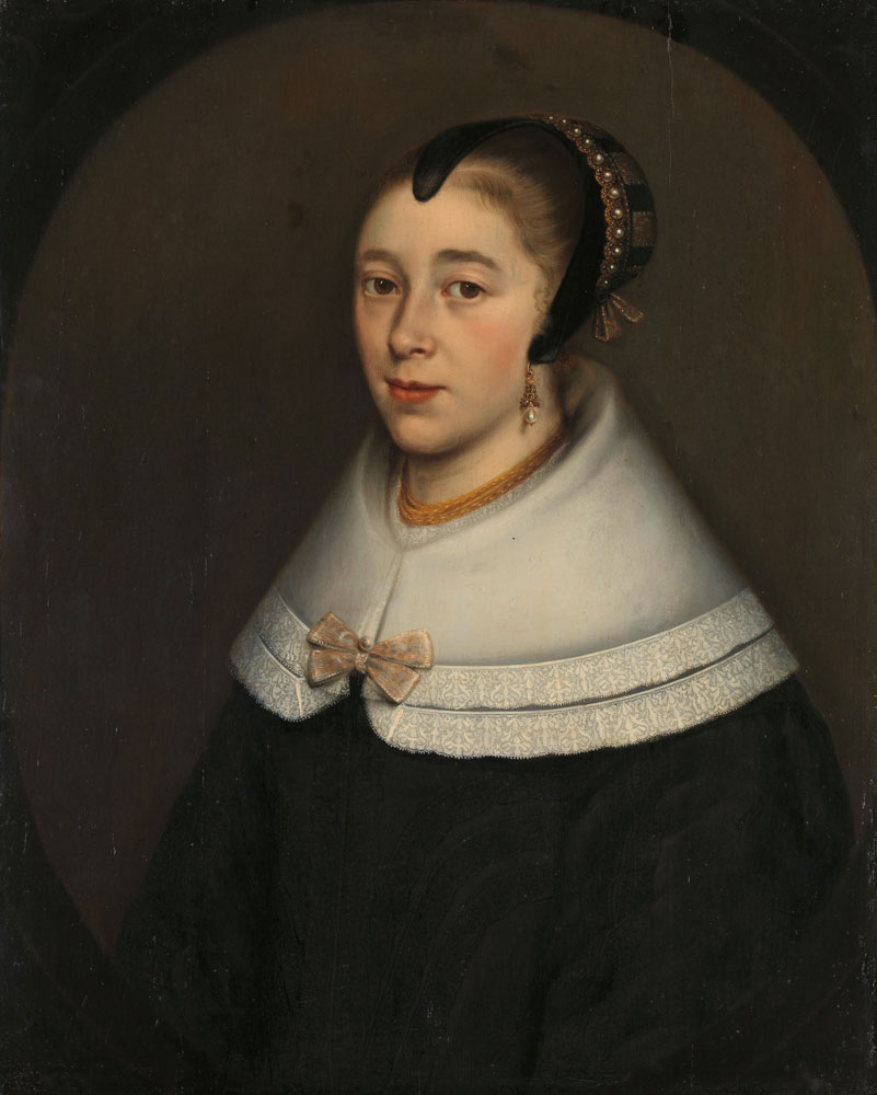 Dirck Craey - Portrait of a Woman, thought to be Catharina Kettingh (1626/27-73), Wife of Bartholomeus Vermuyden