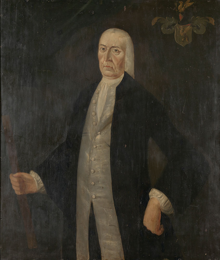 Attributed to Franciscus Josephus Fricot - Portrait of Jeremias van Riemsdijk, Governor-General of the Dutch East India Company