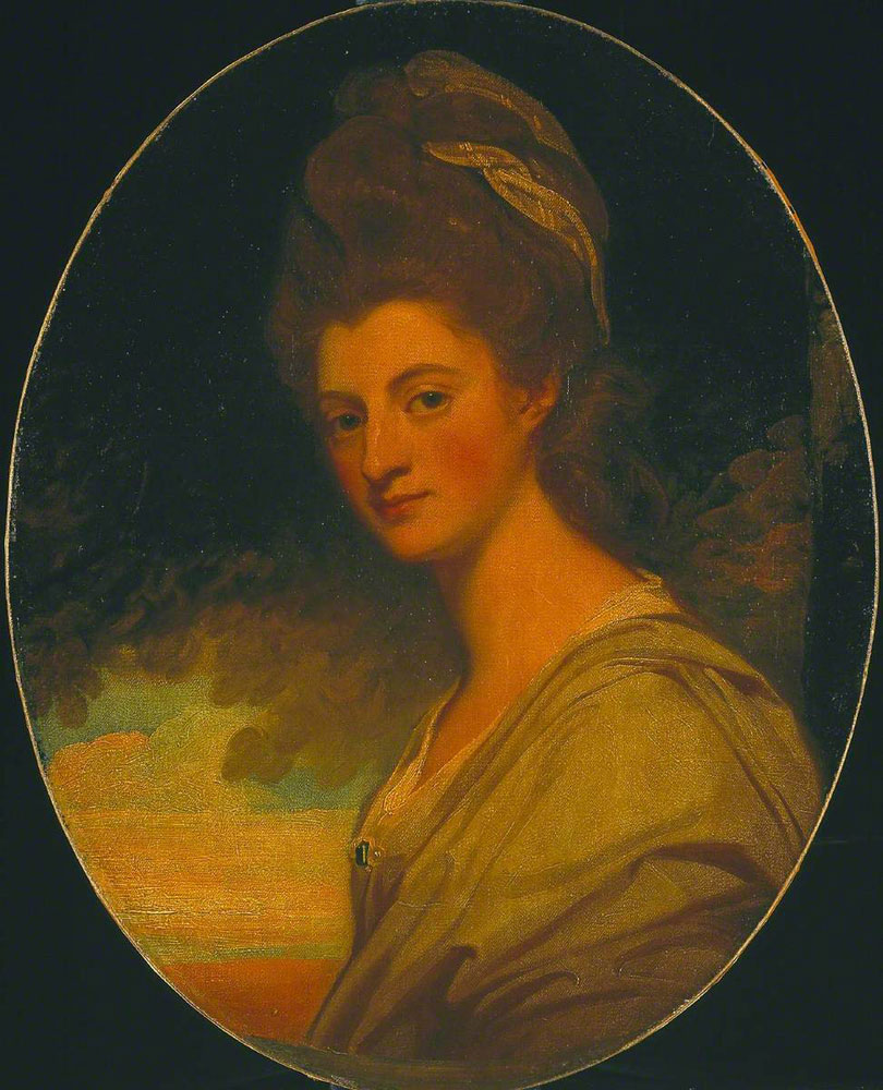 George Romney - Elizabeth, Countess of Craven, Later Margravine of Anspach