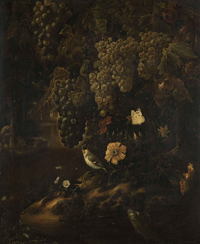 Isac Vromans - Grapes, Flowers and Animals