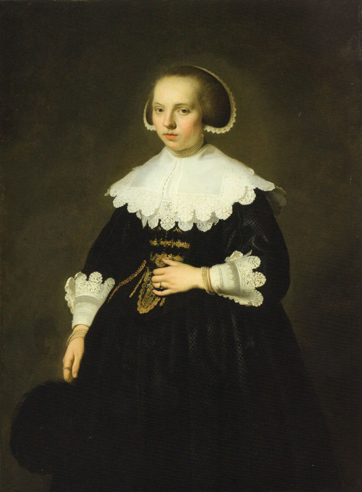 Jacob Backer - Portrait of a Young Woman
