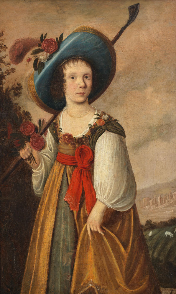 Follower of Jacob Gerritsz. Cuyp - Portrait of a girl, traditionally identified as Miss Elizabeth Morrison