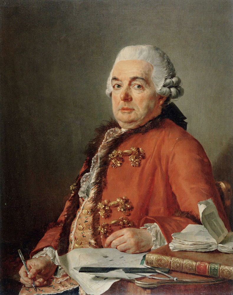 Jacques-Louis David - Portrait of Jacques François Desmaisons