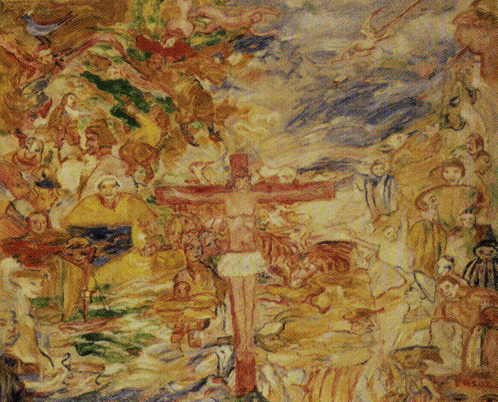 James Ensor - Christ in Agony