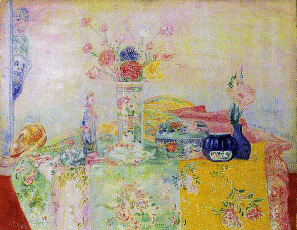 James Ensor - Still Life with Chinoiseries