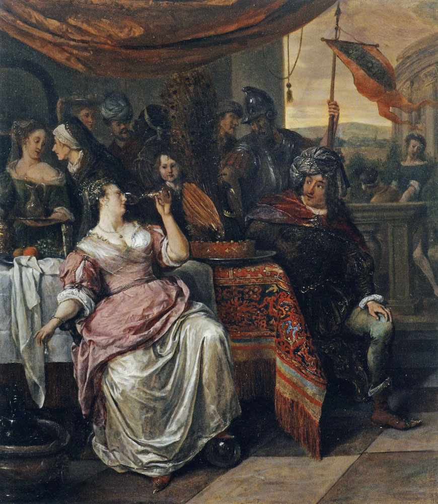 Jan Steen - The Banquet of Antony and Cleopatra