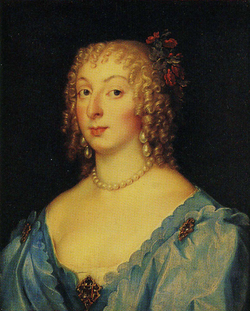 Attributed to Remigius van Leemput - Anne Sophie Herbert, Countess of Carnarvon