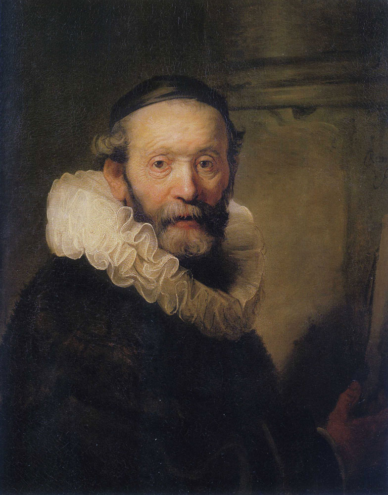 Workshop of Rembrandt - Portrait of Johannes Wtenbogaert