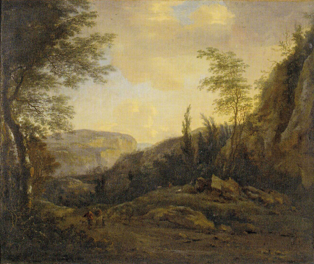 Willem de Heusch - Italian Landscape