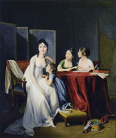 Louis-Léopold Boilly Madame Louis-Julien Gohin, Her Son and Her Stepdaughters