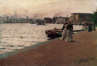 Anders Zorn View from the Skeppsholmen Quay