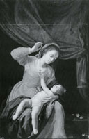 Artemisia Gentileschi Madonna and Child