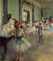 Edgar Degas The Dancing Lesson