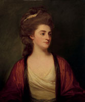 George Romney Portrait of Alicia Dundas, Lady Wedderburn (1754-1831), half-length
