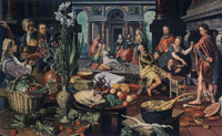 Pieter Aertsen Christ in the House of Martha and Mary