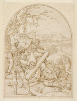 Pieter Coecke van Aelst Christ Carrying the Cross