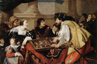 Theodoor Rombouts The Backgammon Players