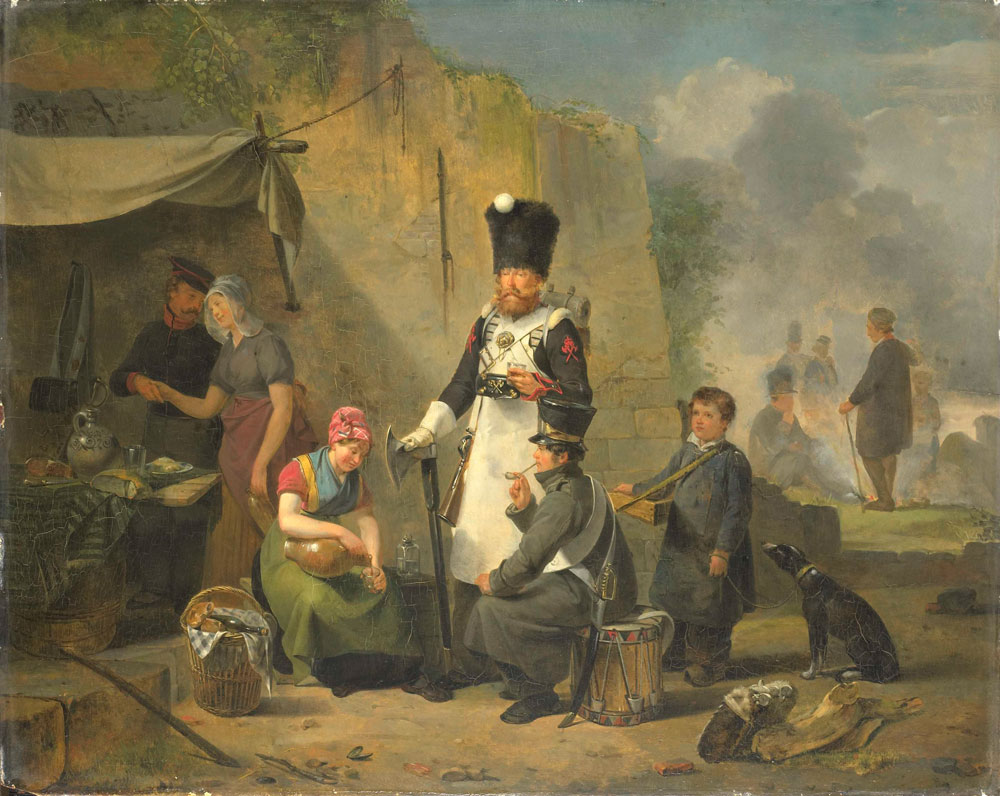 Anthonie Constantijn Govaerts - The Camp Follower