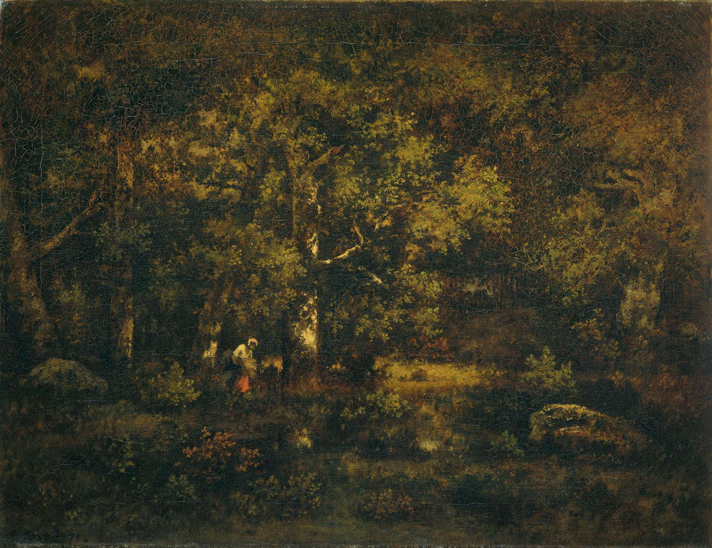 Narcisse Virgile Diaz de la Peña - The Forest of Fontainebleau