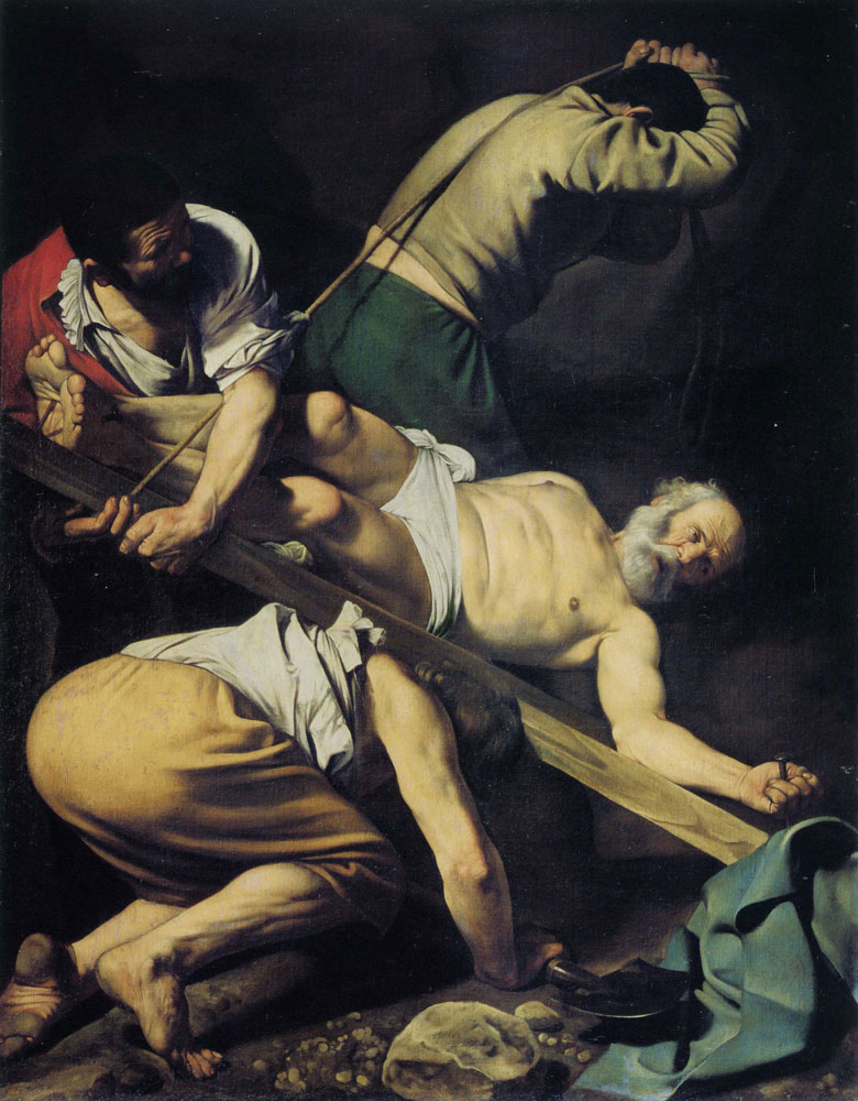 Caravaggio - The Crucifixion of St Peter