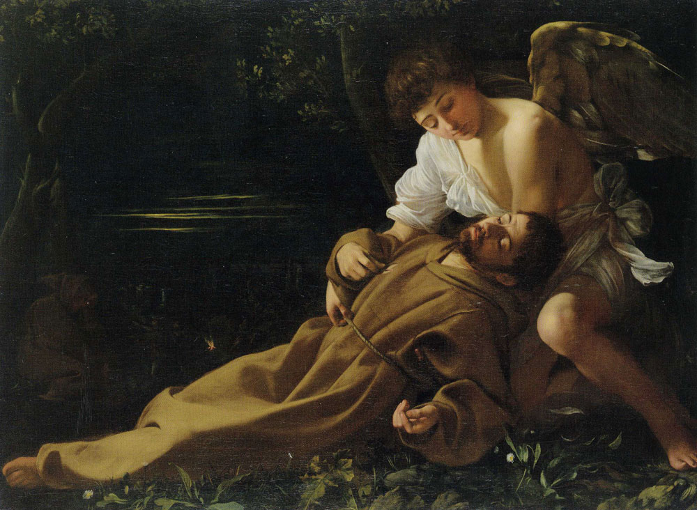 Caravaggio - St Francis of Assisi in Ecstasy