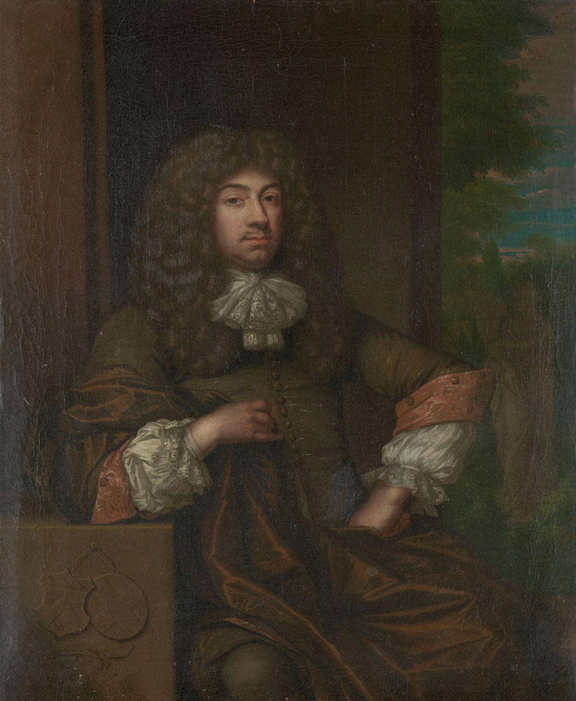 Copy after Caspar Netscher - Portrait of Jan Boudaen Courten (1635-1716), lord of St. Laurens, Schellach and Popkensburg, Judge and alderman of Middelburg