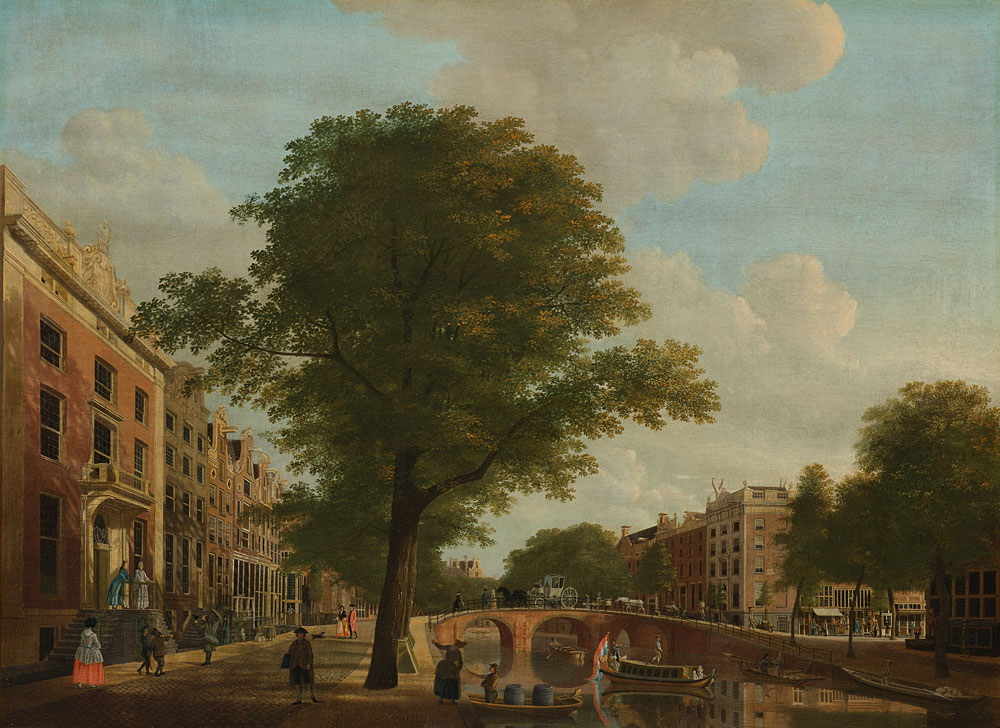 Hendrik Keun - View of the Herengracht near the Leidsestraat, Amsterdam