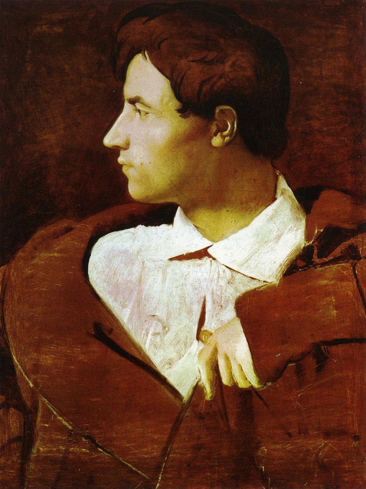 Jean Auguste Dominique Ingres - Portrait of the Architect Jean-Baptiste Desdéban
