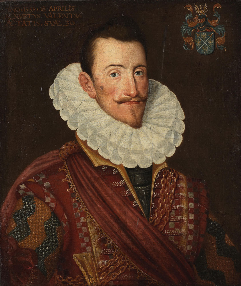 Italian School - Portrait of a gentleman, bust-length, in embroidered costume