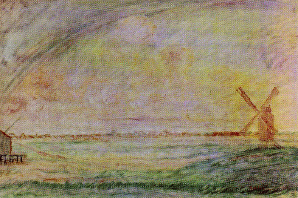 James Ensor - The Pink Windmill