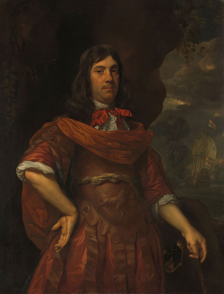 Jan Mijtens - Portrait of Cornelis Tromp