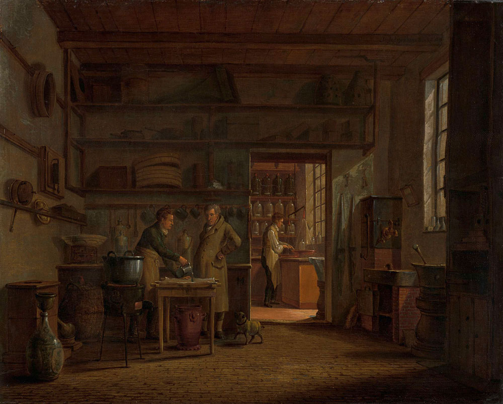 Johannes Jelgerhuis - The Distillery of Apothecary A. d'Ailly