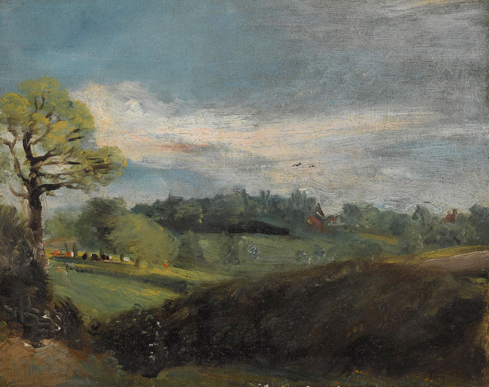 John Constable - East Bergholt Common