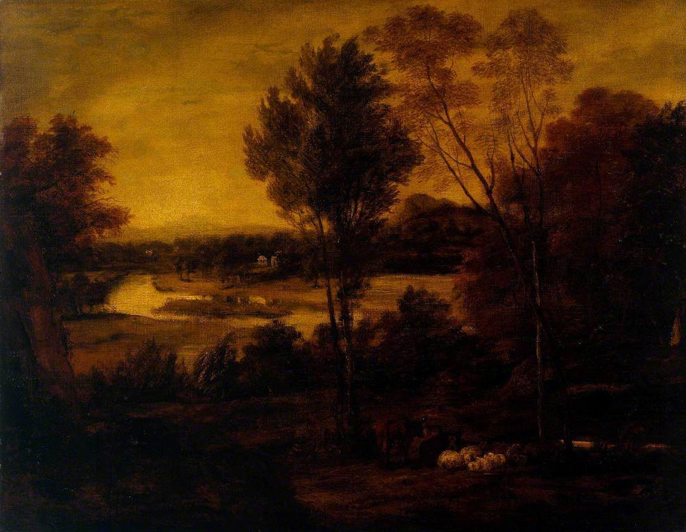 Joshua Reynolds - The Thames from Richmond Hill