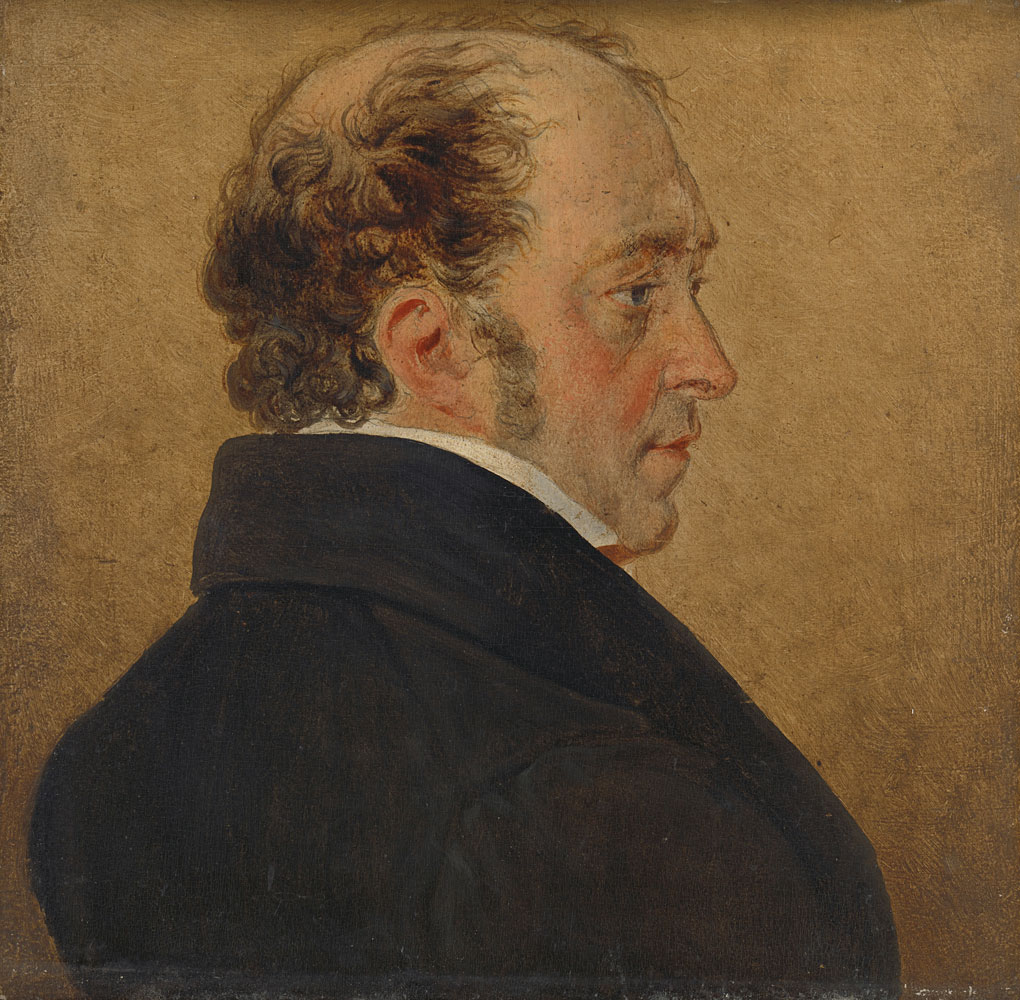 Mattheus Ignatius van Bree - Self-Portrait
