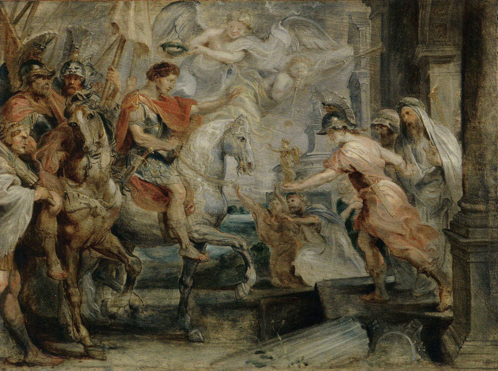 Peter Paul Rubens - Triumphant Entry of Constantine into Rome