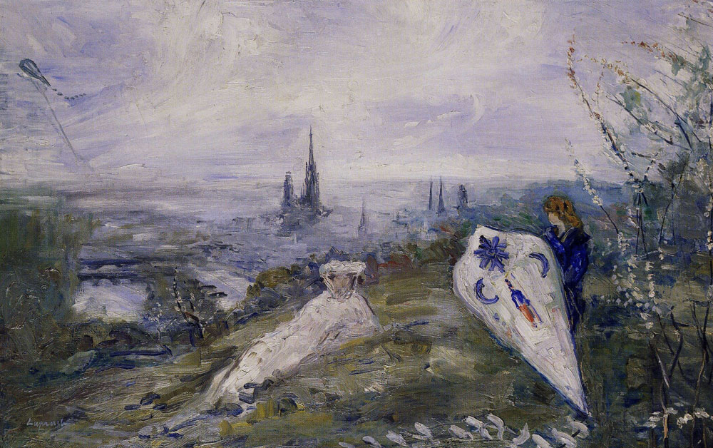 Pierre Laprade - View of Rouen (The Kite)