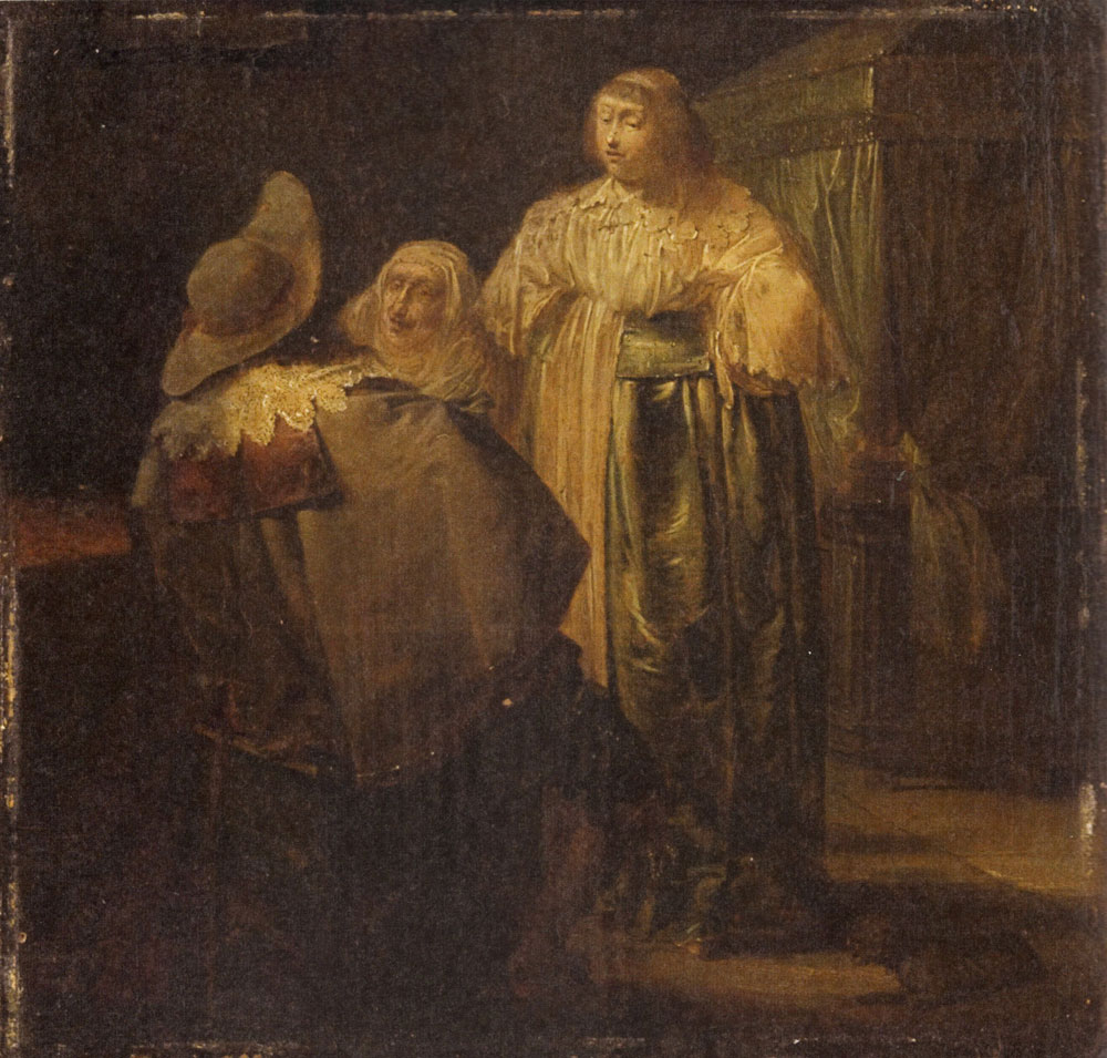Pieter Codde - Couple with a Procuress