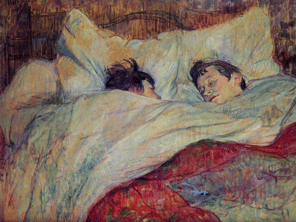 Henri de Toulouse-Lautrec - The Bed