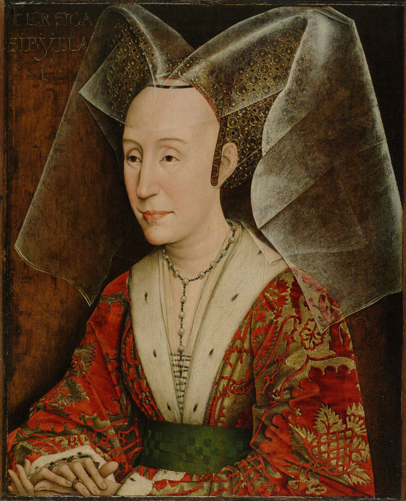 Workshop of Rogier van der Weyden - Portrait of Isabella of Portugal
