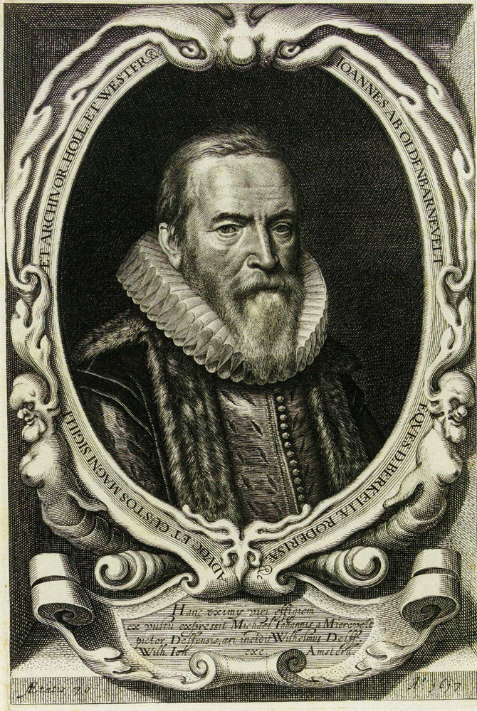 Willem Jacobsz. Delff after Michiel Jansz. van Mierevelt - Portrait of Johan van Oldenbarnevelt